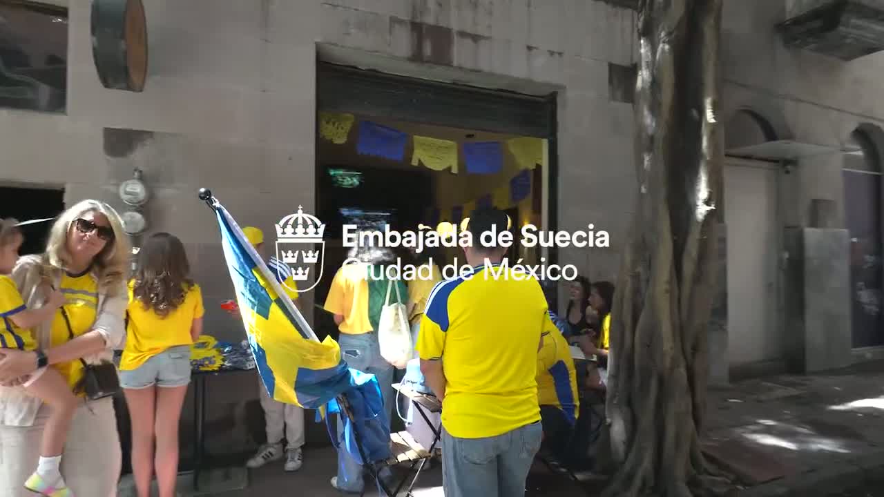 Suecia vs Países Bajos — fiesta de proyección